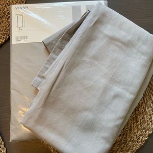 IKEA Vivian curtains 4 panels